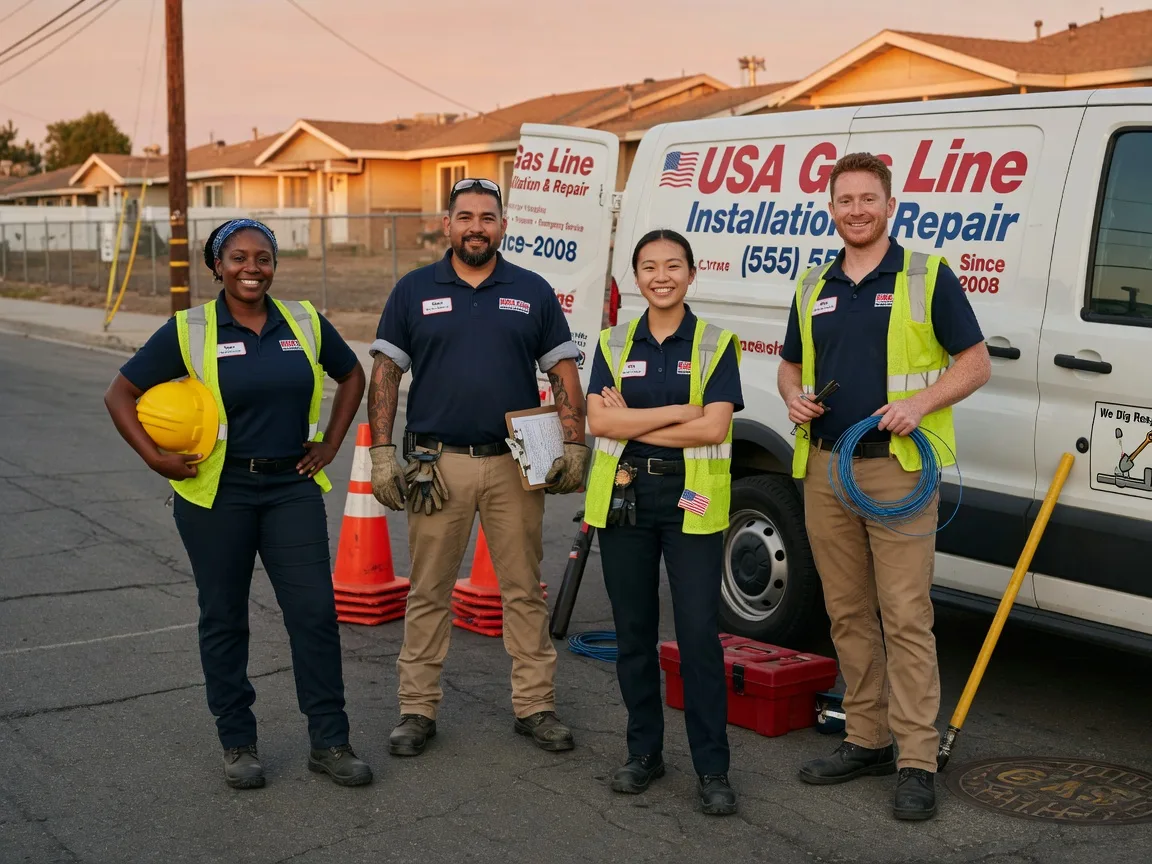 Gas Line Installation company in Frankford, MO